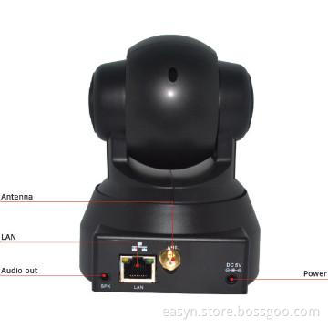 Indoor cartoon robot wireless 0.3 megapixel small cctv camera